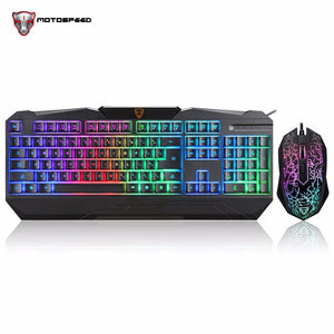 MOTOSPEED PRO GAMING KEYBOARD AND MOUSE